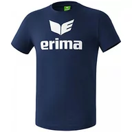 Koszulki męskie - Erima Męski T-shirt Promo niebieski granatowy (New Navy) 3XL 208348 - miniaturka - grafika 1