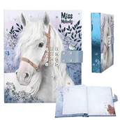 Szkolne artykuły papiernicze - PAMIĘTNIK NA KOD MISS MELODY DIARY WITH TOP MODEL 13237 DEPESCHE - miniaturka - grafika 1