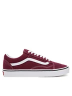 Trampki damskie - Vans Tenisówki Old Skool VN000CR5ZCF1 Bordowy - miniaturka - grafika 1
