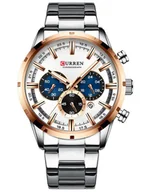 Zegarki męskie - ZEGAREK MĘSKI CURREN 8355  CHRONOGRAF (zc028a) +BOX - miniaturka - grafika 1