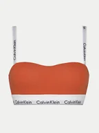 Koszulki sportowe damskie - Calvin Klein Underwear Biustonosz top 000QF7628E Czerwony - miniaturka - grafika 1