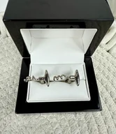 Spinki do mankietów i krawatów - SPINKI DO MANKIETÓW koszuli otwieracz do wina - miniaturka - grafika 1