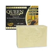 Mydła - Mydło Aleppo Oliwkowo Laurowe z Olejem z Nasion Czarnuszki 150g Pafion Queen - miniaturka - grafika 1