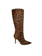 Kozaki damskie - Guess Kozaki FLFGSS LEA11 Brązowy - miniaturka - grafika 1