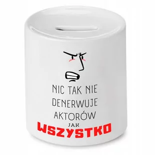 DLA AKTORA AKTORKI SKARBONKA NA PREZENT z Nadrukiem ze Zdjęciem - Skarbonki - miniaturka - grafika 1