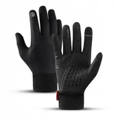 Rękawiczki rowerowe - RĘKAWICZKI ROWEROWE KOLARSKIE ZIMOWE CIEPŁE ANTYPOŚLIZGOWE NA ROWER DOTYK M - miniaturka - grafika 1