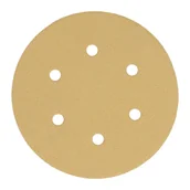 Materiały ścierne - Milwaukee krążek ścierny na rzep 150 mm granulacja 80 z 6 otworami Premium HP 10 szt. 4932492215 - miniaturka - grafika 1