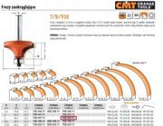 Frezy - CMT FREZ ZAOKRĄGLAJĄCY Z ŁOŻYSKIEM HM R= 3 D=18,7 I=12,7 S=8 CMT938.187.11 - miniaturka - grafika 1