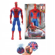 Figurki dla dzieci - Figurka Spiderman Zabawka Dźwięk Ruchome Kończyny Duża 30cm - miniaturka - grafika 1