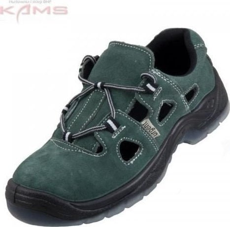 URGENT 305 S1 TPU - zamszowe sandały ochronne z metalowym podnoskiem, antyelektrostatyczne 38