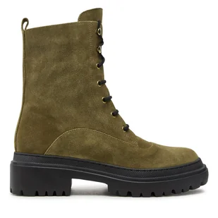 Trapery Pollini SA21104G1LTN0105 Zielony - Botki damskie - miniaturka - grafika 1