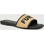 Klapki i japonki damskie - Furla Skórzane klapki FURLA BREZZA - miniaturka - grafika 1