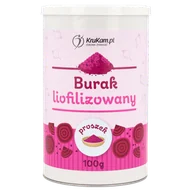 Owoce świeże i suszone - Burak liofilizowany proszek 100g - miniaturka - grafika 1