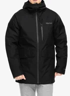 Kurtki męskie - Kurtka puchowa Marmot Oslo GORE-TEX Jacket - black/black - miniaturka - grafika 1