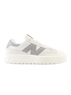 New Balance Skórzane sneakersy "CT302" w kolorze białym - Trampki damskie - miniaturka - grafika 1