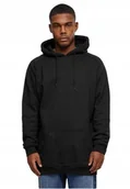 Bluzy męskie - Urban Classics Bluza Męska Czarna z Kapturem XXL Jxd - miniaturka - grafika 1