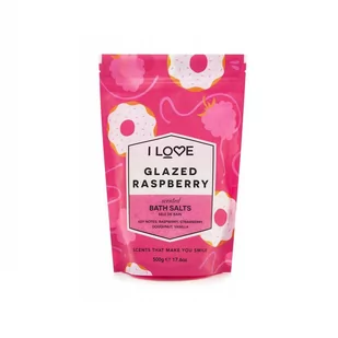 Scented Bath Salts kojąco-relaksująca sól do kąpieli Glazed Raspberry 500g - Kosmetyki do kąpieli - miniaturka - grafika 1