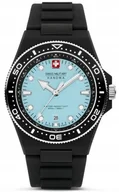 Zegarki męskie - Zestaw męski SWISS MILITARY SMWGN0001186 niebieski sportowy do nurkowania - miniaturka - grafika 1