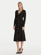 Sukienki - Guess Sukienka dzianinowa W6RK02 Z3700 Czarny Regular Fit - miniaturka - grafika 1