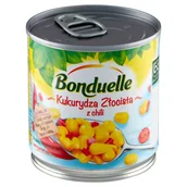Koncentraty warzywne, przeciery - Bonduelle Kukurydza Złocista z chili 165 g - miniaturka - grafika 1