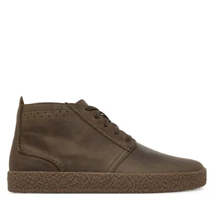 Trzewiki Clarks Streethill Mid 26183414 Khaki - Botki męskie - miniaturka - grafika 1