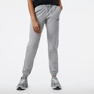 Spodnie damskie New Balance WP23811AG  szare - Spodnie męskie - miniaturka - grafika 1