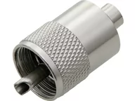 Złącza, przejściówki, adaptery - Wtyk CB (UHF/UC1) nakręcany RG59 - miniaturka - grafika 1