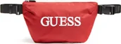 Nerki - Guess, Quatro, Textile Fanny Pack, Red, 19/28.5 x 17 x 4 cm, For Men For Men - miniaturka - grafika 1