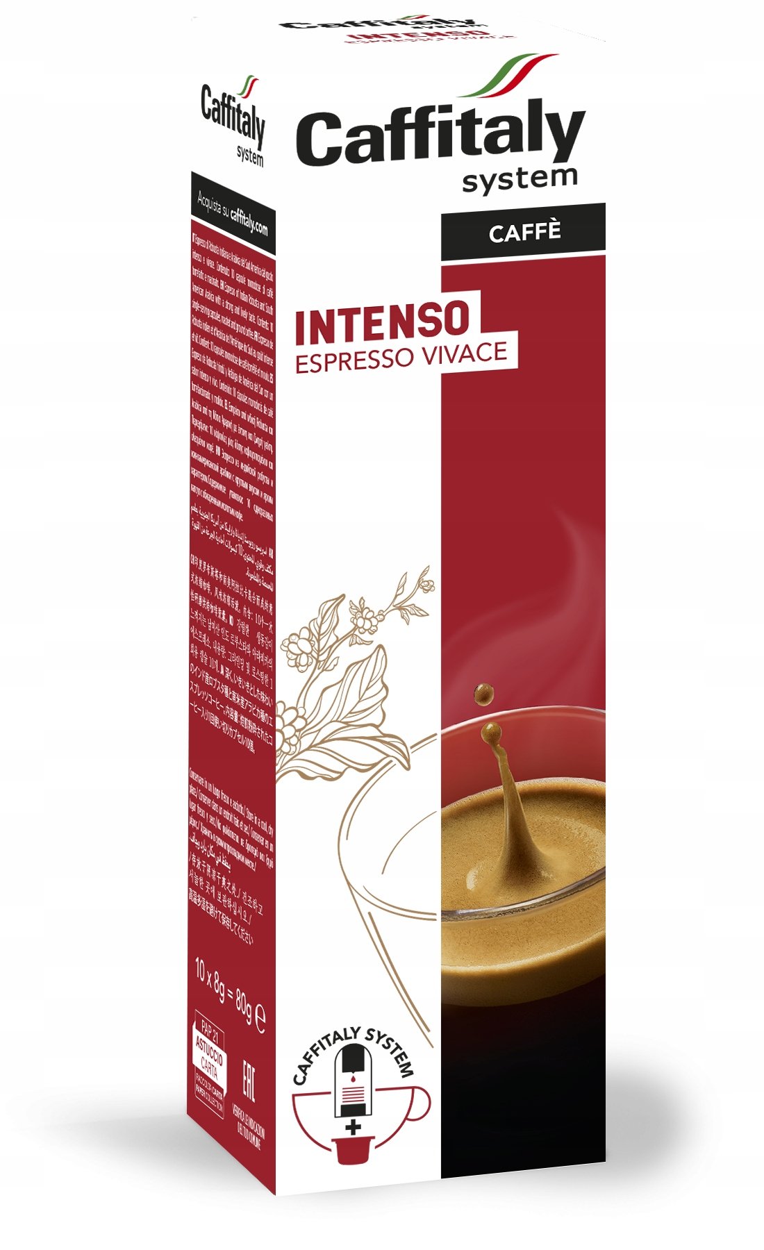 Kapsułki Caffitaly Intenso Vivace do Cafissimo 10
