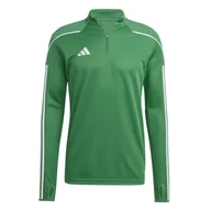 Bluzy sportowe męskie - Męska Bluza ADIDAS TIRO23 L TR TOP IC7879 – Zielony - miniaturka - grafika 1