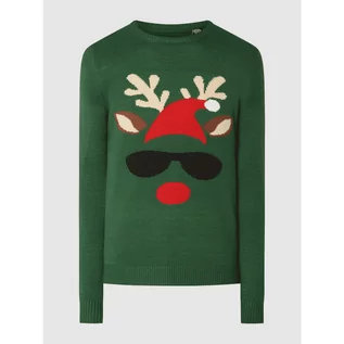 Swetry męskie - Sweter ze świątecznym motywem model Xmas - Only & Sons - grafika 1