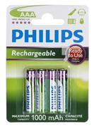 Baterie i akcesoria - Philips R03B4RTU10/10 - 4 szt. Bateria ładowalna AAA MULTILIFE NiMH/1,2V/1000 mAh - miniaturka - grafika 1