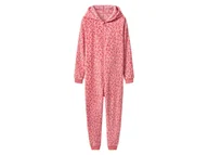 Odzież sportowa dziecięca - esmara® Kombinezon pluszowy dziecięcy (Różowy, 134/140) - miniaturka - grafika 1