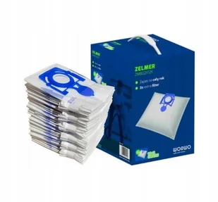 12x Worki, 3 Filtry Do Odkurzacza Zelmer Odyssey - Filtry do odkurzaczy - miniaturka - grafika 1