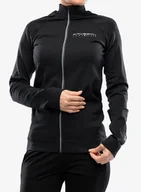 Bluzy sportowe damskie - Bluza damska Brubeck Athletic Sweatshirt - black/black - miniaturka - grafika 1