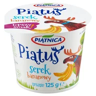 Kefiry, jogurty, maślanki - Piątnica Jogurt Piątuś typu greckiego bananowy - miniaturka - grafika 1