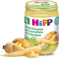 Dania dla dzieci - HiPP, ekologiczna biała marchew ziemniaki pasternak, 190 g - miniaturka - grafika 1