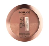Bronzery i konturowanie twarzy - Bourjois Bourjois Always Fabulous Bronzing Powder -  002 Dark 9g bronzer do twarzy - miniaturka - grafika 1
