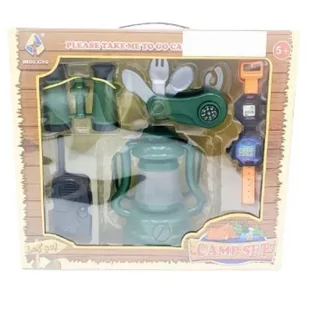 Zestaw do zabawy w camping - Zabawy w naśladowanie dorosłych - miniaturka - grafika 1