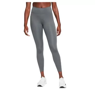 Nike Legginsy damskie, Szary i biały, XL - Legginsy - miniaturka - grafika 1