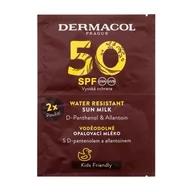 Balsamy i kremy do opalania - Dermacol Sun Milk SPF50 preparat do opalania ciała 2x15 ml unisex - miniaturka - grafika 1