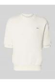 Bluzy męskie - Bluza o kroju relaxed fit z czystej bawełny - Lacoste - miniaturka - grafika 1