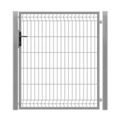 Ogrodzenia - Furtka 3D ocynk 100 x 120 cm komplet prawa Polbram - miniaturka - grafika 1
