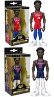 Figurki kolekcjonerskie - Funko Pop, Figurka kolekcjonerska, Gold 5" NBA, Sixers-Joel Embiid (CE'21) w/Chase - miniaturka - grafika 1