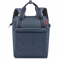 Plecaki - reisenthel Allrounder R Plecak 39 cm herringbone dark blue - miniaturka - grafika 1