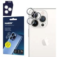 Pozostałe akcesoria do telefonów - Szkło hartowane na obiektyw 3MK Hardy Lens Protection Pro do Apple iPhone 13 Pro/13 Pro Max Srebrny - miniaturka - grafika 1