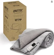 Koce - Koc Chill Imatec1 poliester 95 cm x 150 cm szary - miniaturka - grafika 1