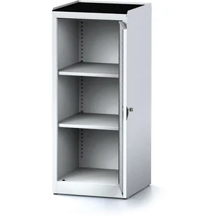 Alfa 3 Szafa warsztatowa MECHANIC, 1170 x 490 x 500 mm, 2 półki, szare drzwi 1262703 - Szafy i regały magazynowe - miniaturka - grafika 1