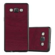 Etui i futerały do telefonów - Cadorabo cador Abo  TPU silikonowe etui ultra slim case do Samsung Galaxy A5 (5)  model 2015 W drewnianym i nadaje mu wygląd vintage design  Cover ochronne etui osłona Bumper obudowa telefonu DE-110230 - miniaturka - grafika 1