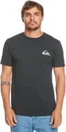 Koszulki męskie - t-shirt męski QUIKSILVER MW MINI LOGO TEE Black - KVJ0 - miniaturka - grafika 1
